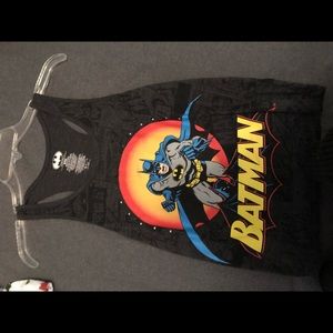 Kids batman cartoon tank top